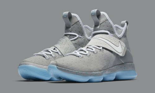 借鉴了 Nike MAG 配色后，这双 LeBron 14 的身价必然增长